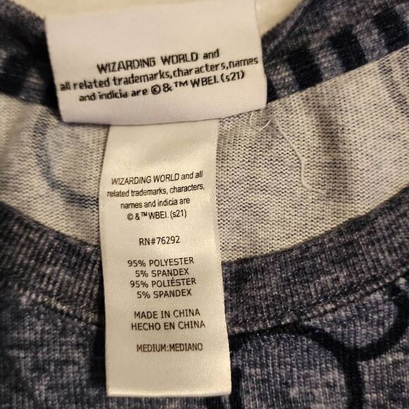 Wizarding World Harry Potter Women's Pullover Crewneck Long Sleeve Drawstring Wa - Picture 7 of 9